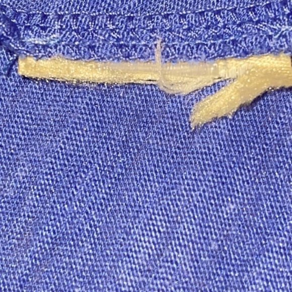 Anthropologie Blue Twist Knot Tee Blouse Sz. S - Picture 8 of 13